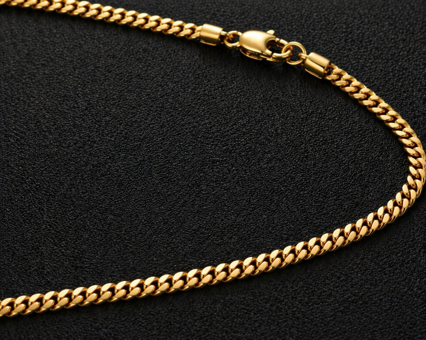 Stainless Steel Cuban Link Chain 2mm