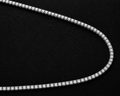 Sienna Tennis Necklace 40cm Silver Stainless Steel Women